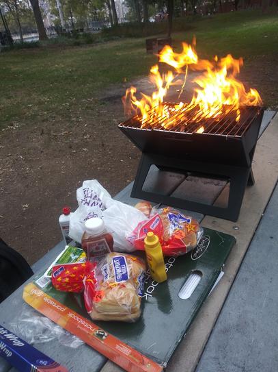 Ford Bronco Just got my Ford Folding Tailgate Table Firesense Grill