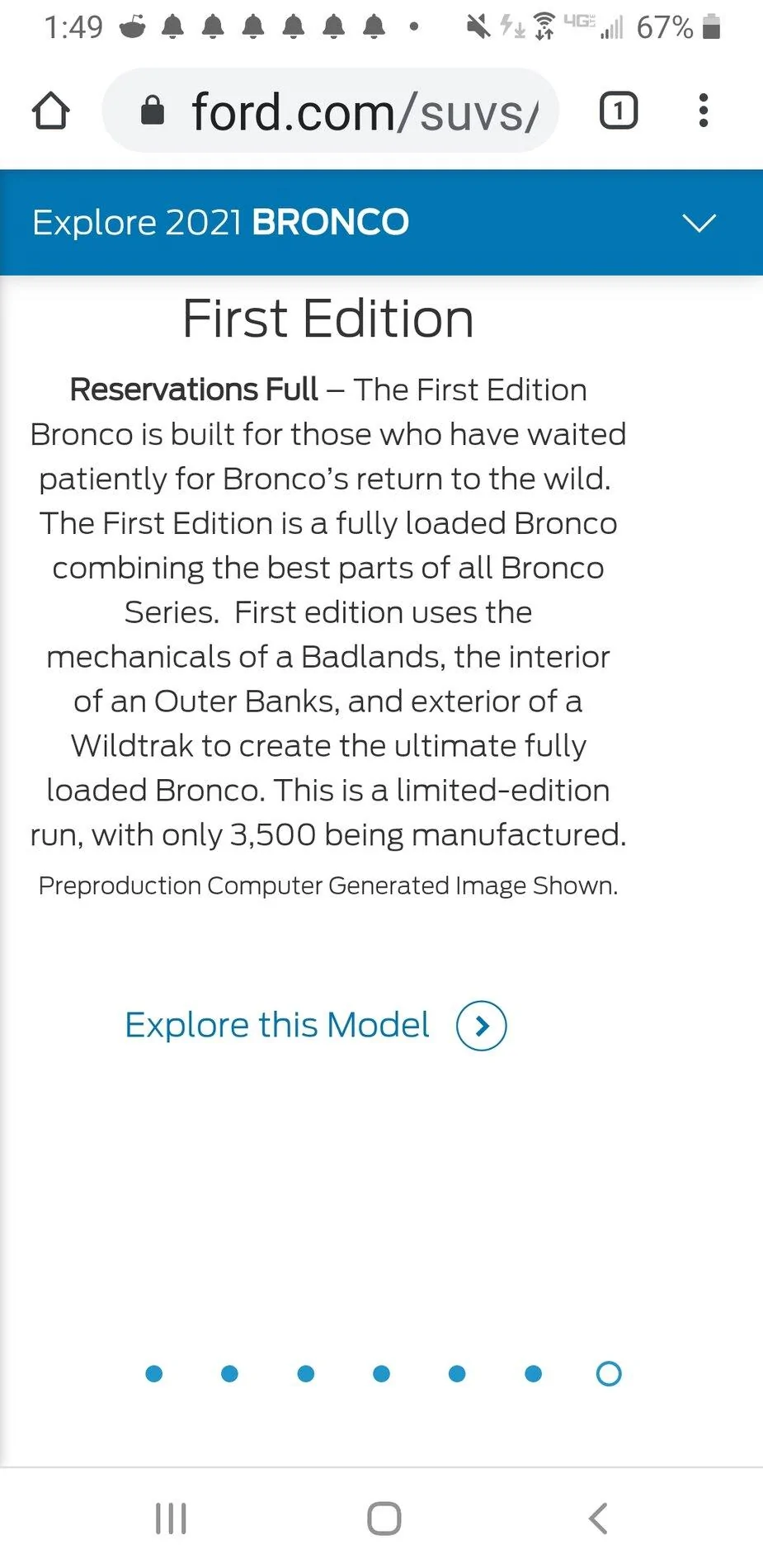Ford Bronco First Edition Bronco Thread Screenshot_20200719-134954_Chrom