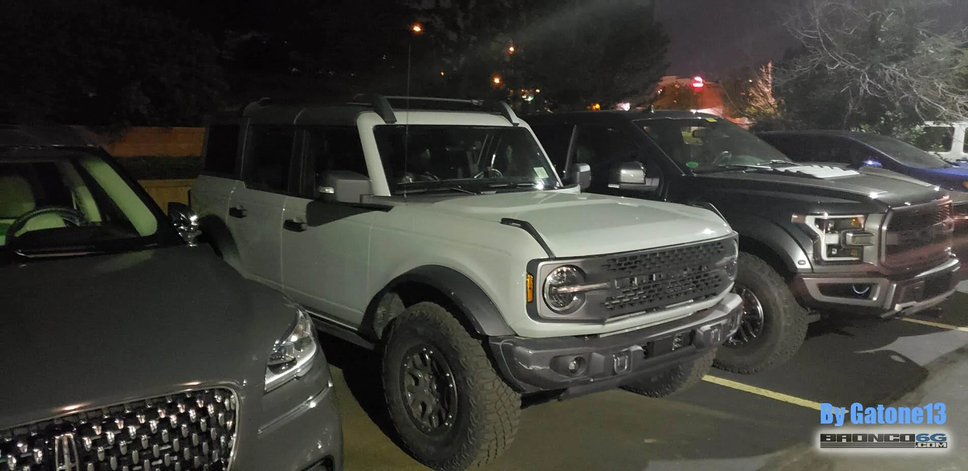 Ford Bronco Video: 3 Broncos at Different Heights and Roof Rack on 2 Door [Updated WIth More Photos Including Cactus Gray] Cactus Gray 2021 Bronco Real Life Photo 3