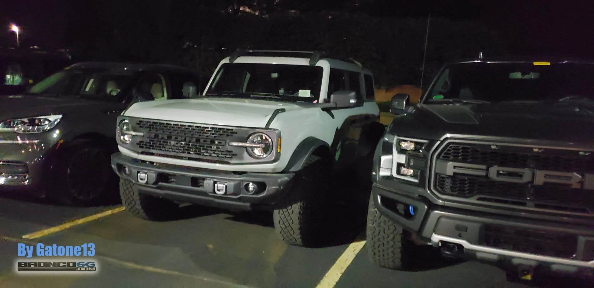 Ford Bronco Video: 3 Broncos at Different Heights and Roof Rack on 2 Door [Updated WIth More Photos Including Cactus Gray] cactus-gray-2021-bronco-real-life-photo-1-jpg