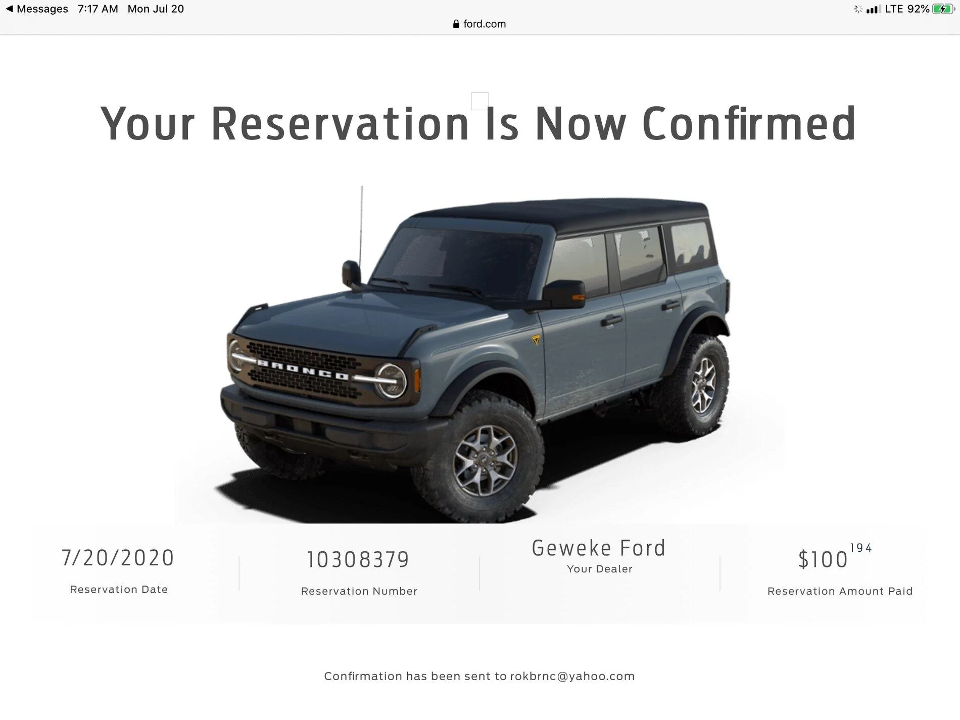Ford Bronco Bronco Reservations Tracking List & Stats [Enter Yours!] EE9D7286-2E5F-443B-ABAE-4ECA9C757AB6