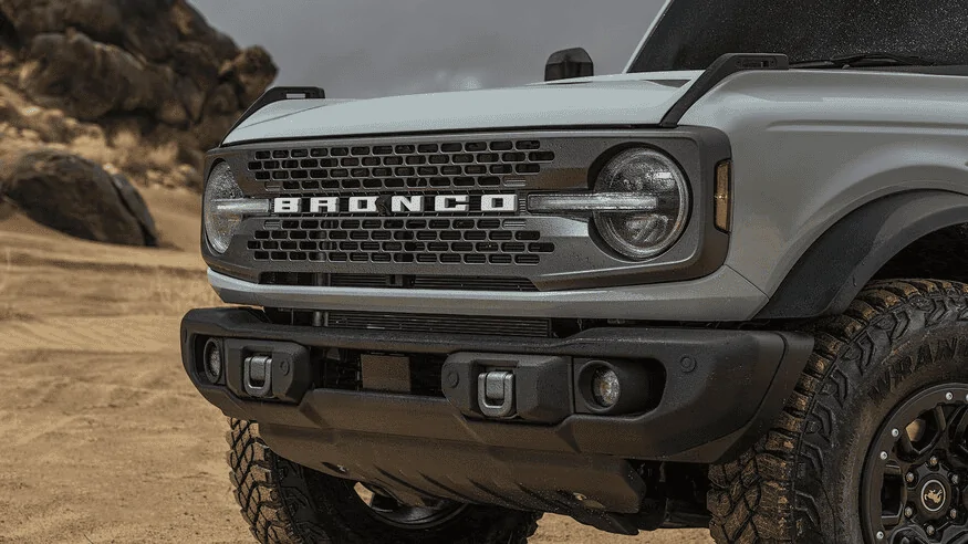 Ford Bronco Factory winch - front sensor line-of-sight blockage solution? 1595260289268