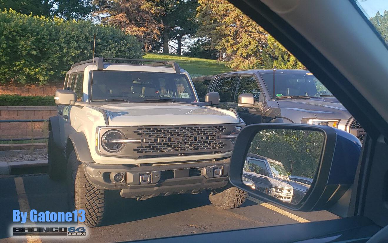 Ford Bronco Video: 3 Broncos at Different Heights and Roof Rack on 2 Door [Updated WIth More Photos Including Cactus Gray] Cactus Gary Bronco Spotted