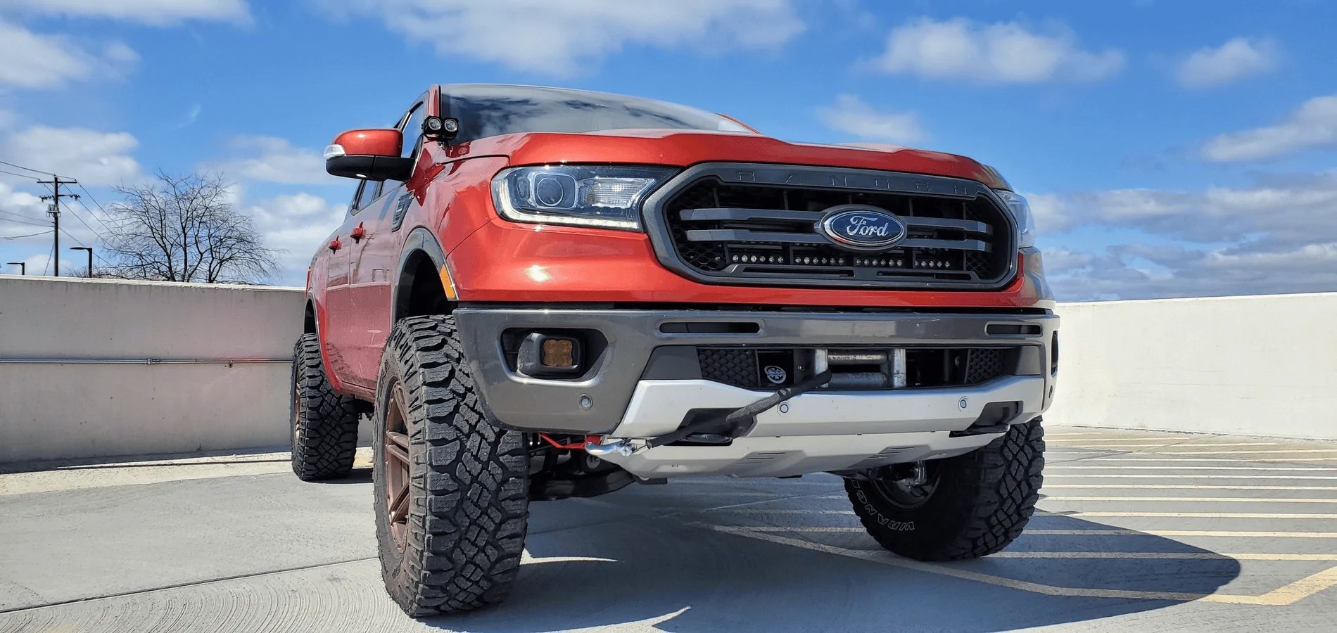 Ford Bronco Camera or sensor in grill 1595277732939