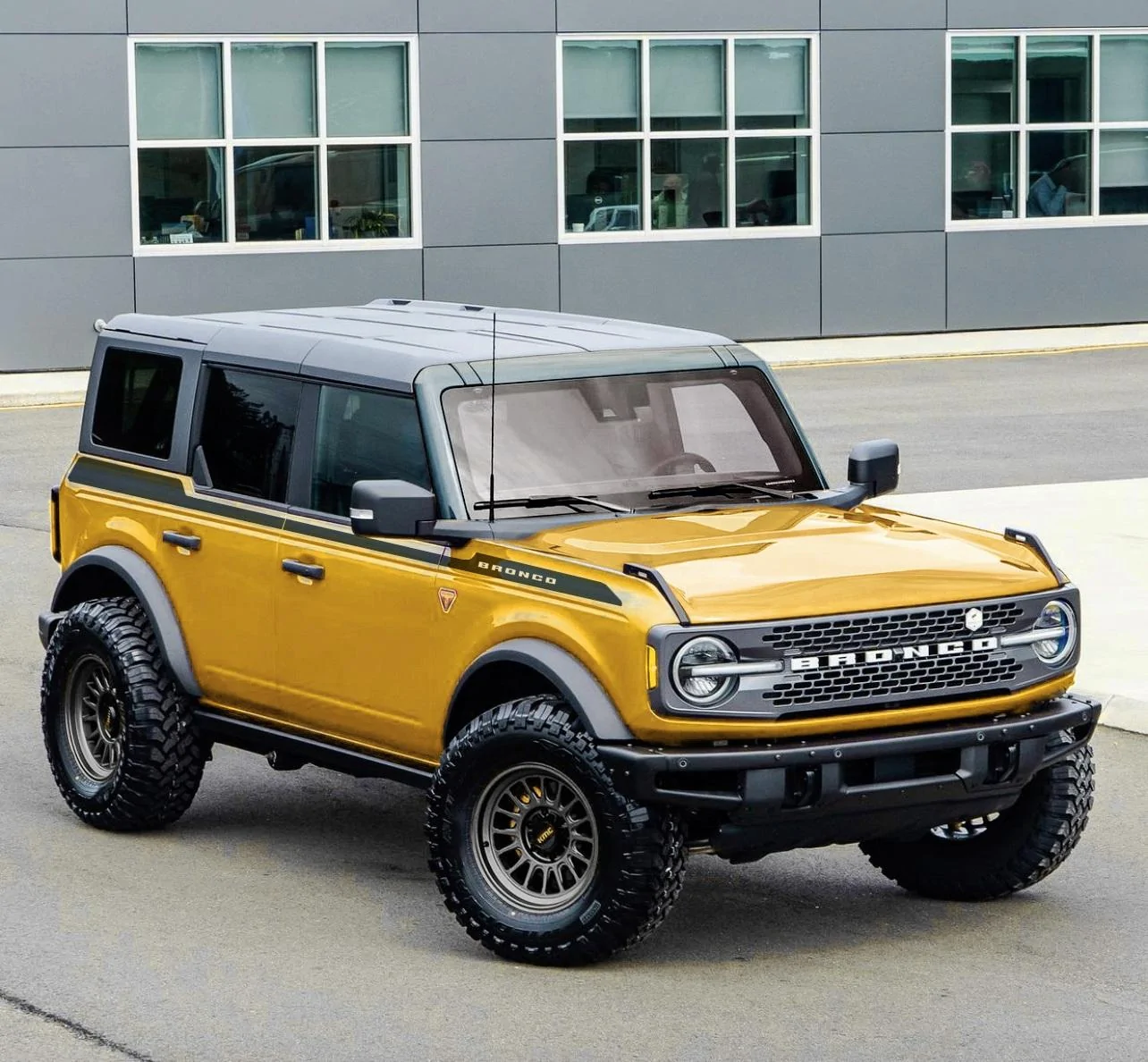 Ford Bronco Cyber Orange Paint Thread Bronco Badlands(1)