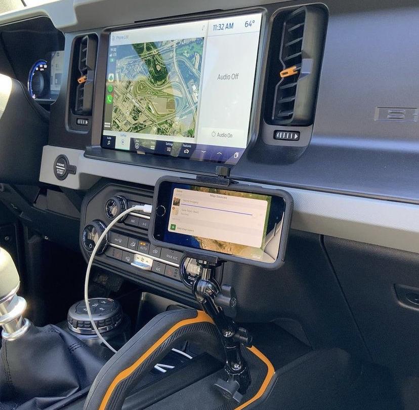 Ford Bronco First Bronco bolt accessory -- phone holder by Tackform 14DF6612-9F75-44B6-B17F-4F1EBD02822F