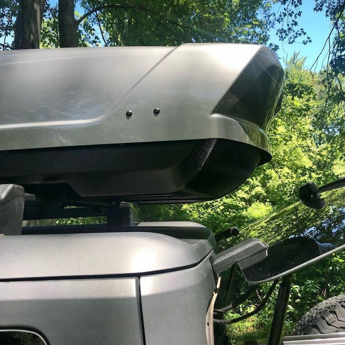 Ford Bronco 📸: Thule Cargo Box mounted on Bronco 2-Door Badlands in Carbonized Gray + MIC 70C86A20-3474-4EBF-A09C-47587E476589