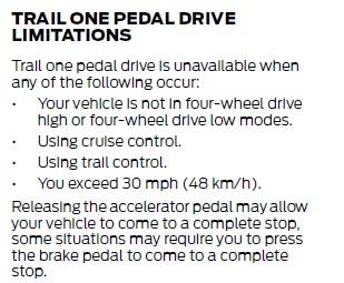 Ford Bronco Going through the owner's manual.. ? about trail features 1623940618464