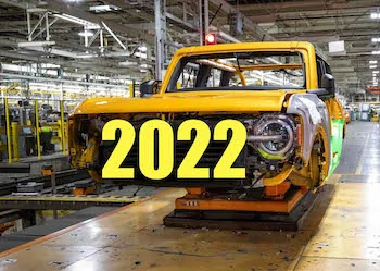 Ford Bronco Ford’s Solution for Commodity Shortages 2022-ford-bronco-production-starts-at-michigan-assembly-plant-in-wayne-michigan_100795674