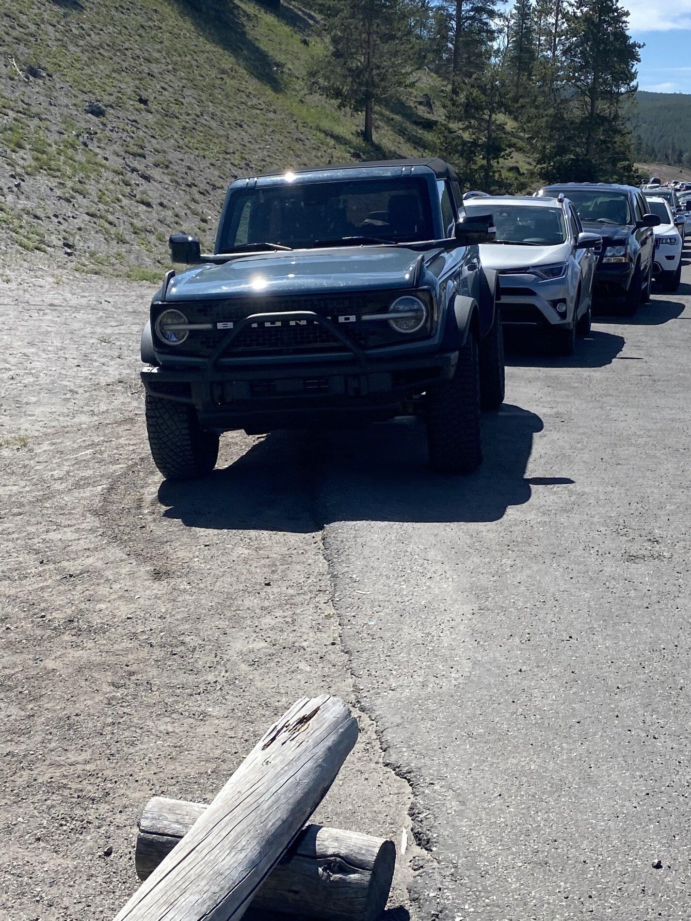 Ford Bronco Yellowstone Park Sighting - Wildtrak 2-Door in Area 51 w/ manufacturer plate 16FD04E4-7E55-4DFA-87CB-C0CA4C8AC550