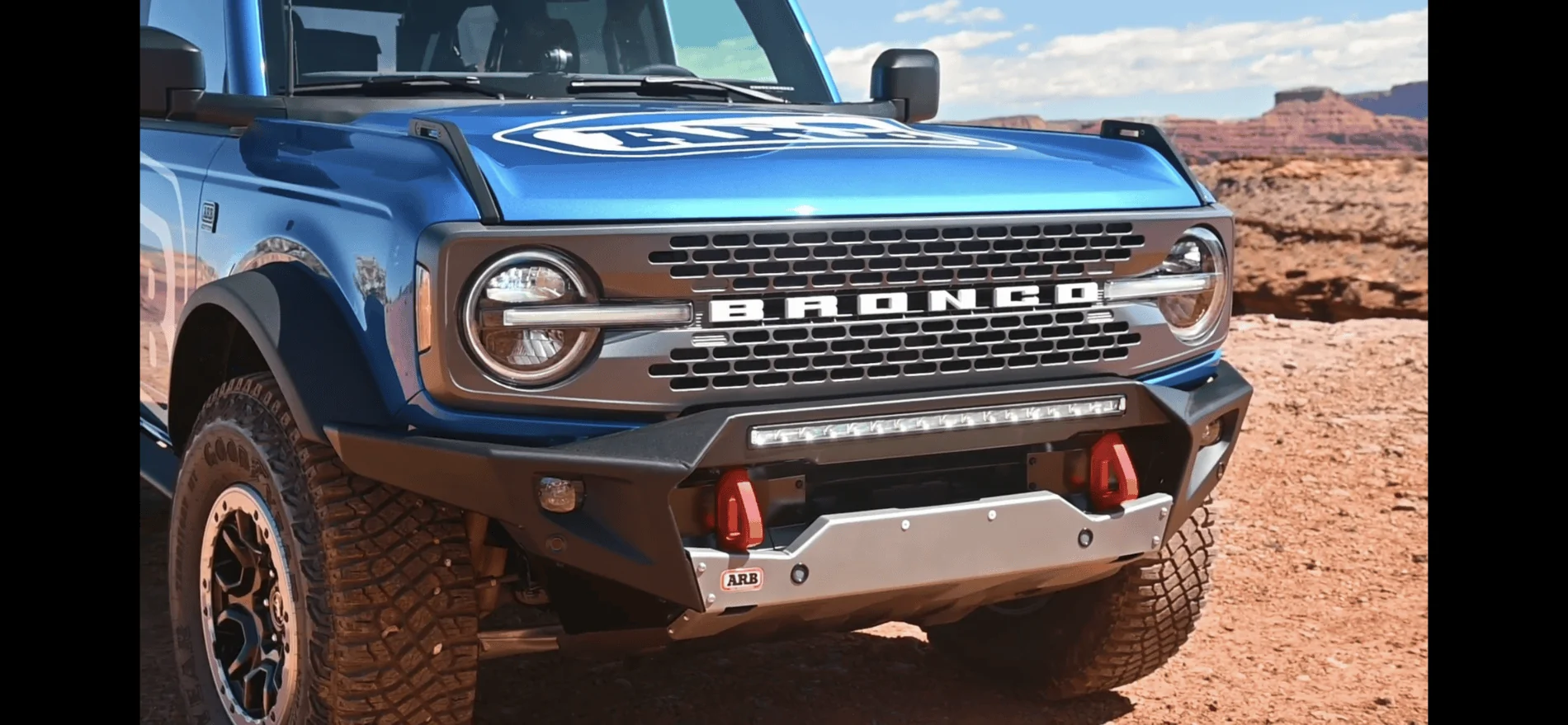 Ford Bronco Ranch Hand Style Brush Guard 1624399661803