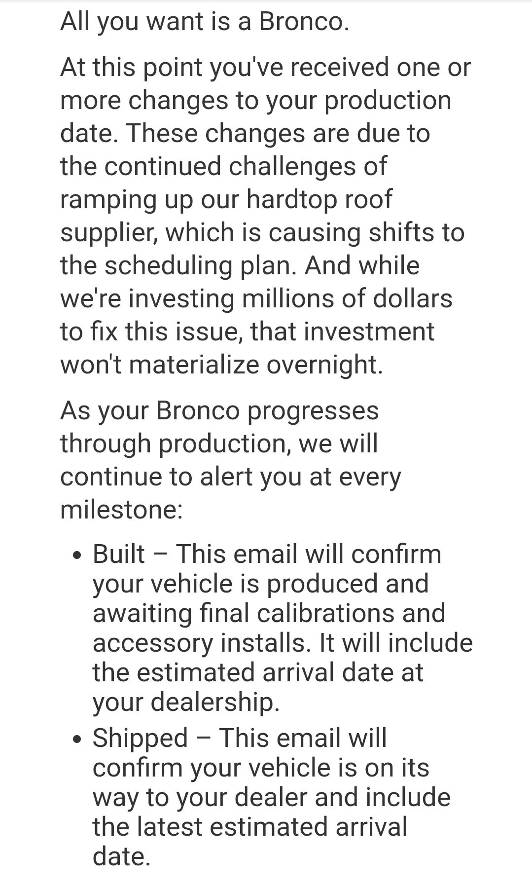 Ford Bronco My build date disappeared Screenshot_20210622-192618_Gmail