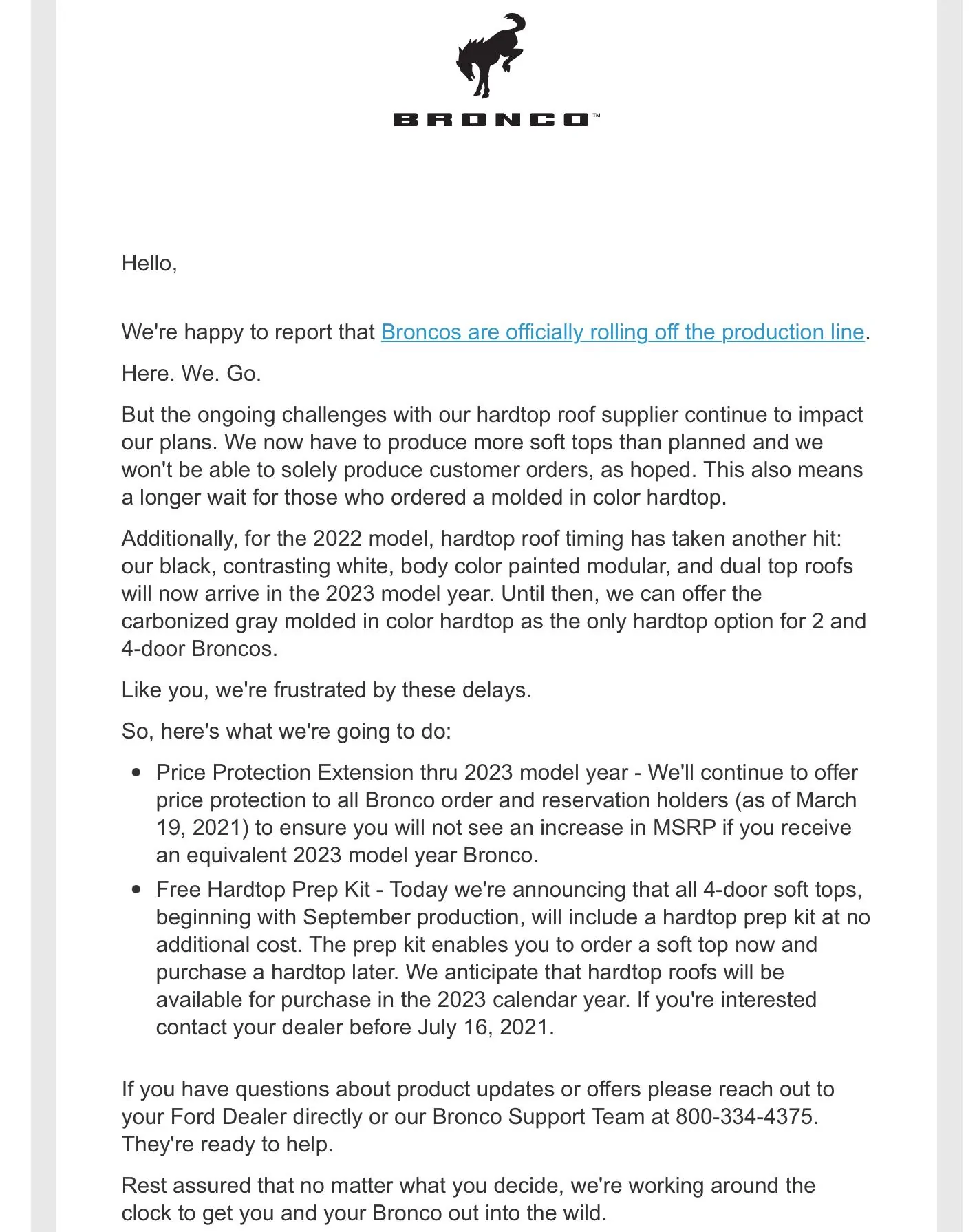 Ford Bronco 6/25 Email & FAQ: Modular Hardtops Delayed Until 2023MY | Price Protection Extension | Free Hardtop Prep Kit BBED954D-021D-4E13-9311-5F7E17DE2F3F