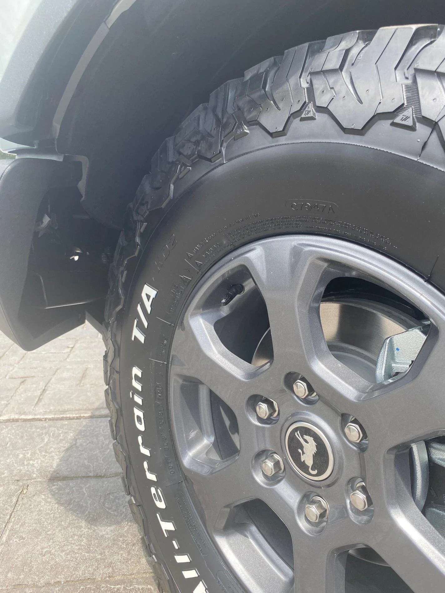 Ford Bronco 33's tires fit Big Bend! As tested on my 2021 Bronco A7659435-9127-43D9-84E0-C9AC2589A1C6