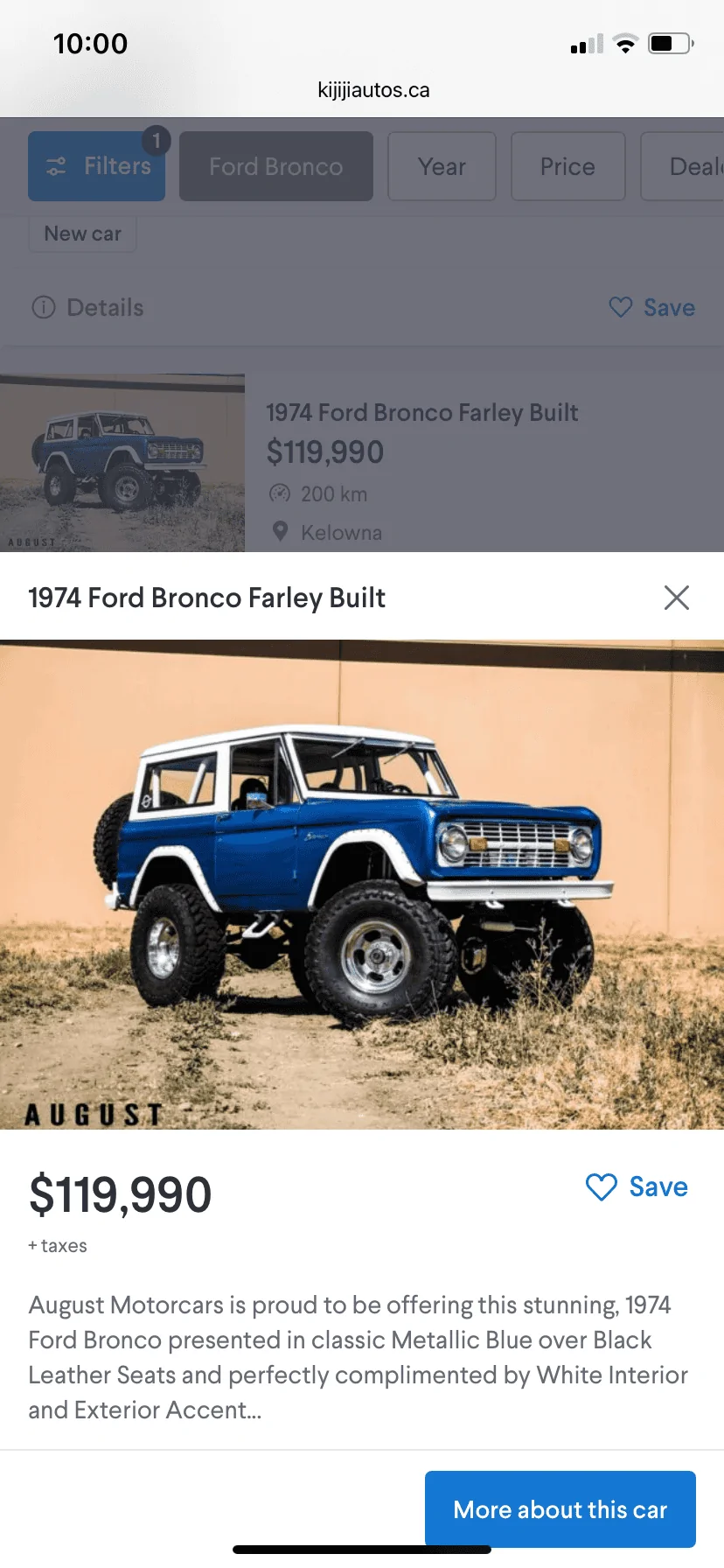 Ford Bronco WTB - 1st Gen Bronco BD82062F-4270-4AE8-8EF0-6A5244688B9E