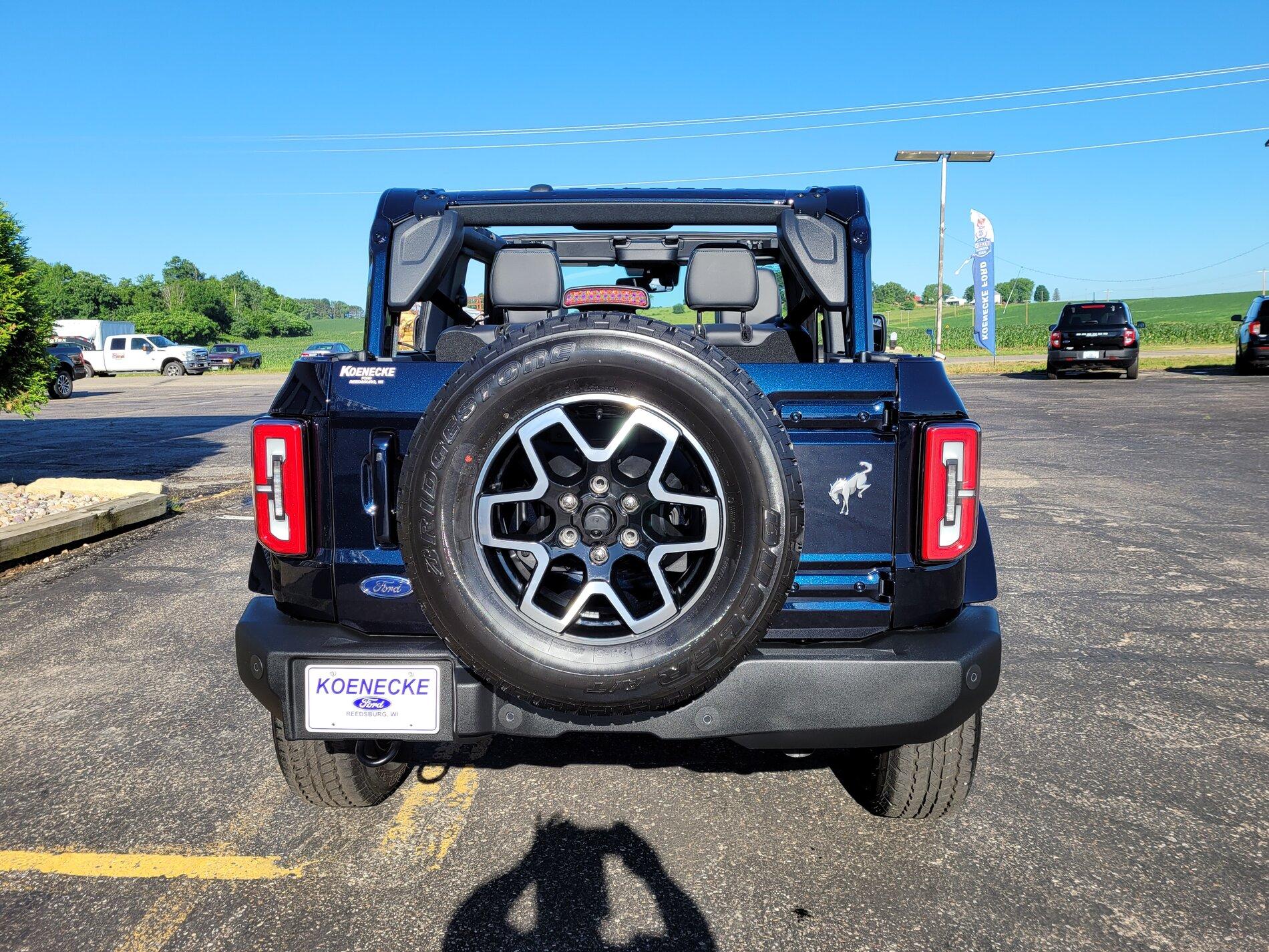 Ford Bronco ANTIMATTER BLUE Bronco Club antimatter blue abm 2021 Bronco 2 Door outer banks obx 3