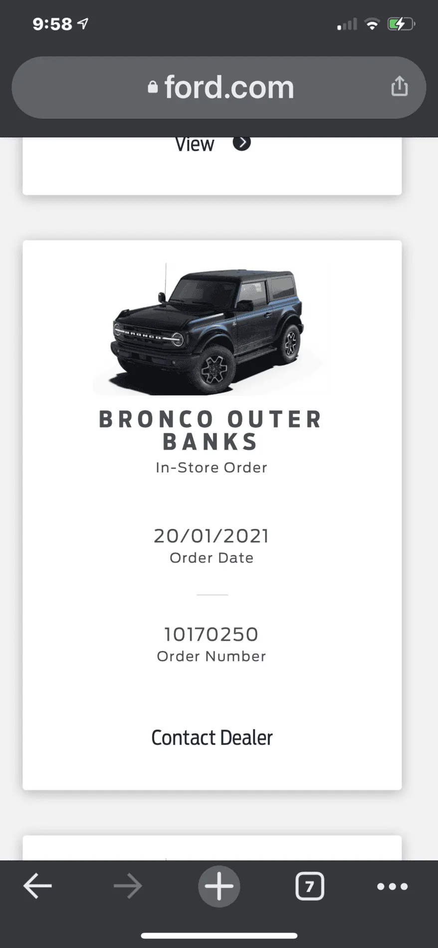 Ford Bronco So Ford is basically obliterating dealer allocations, right? 2AD56D25-5D0B-465B-AFEC-C5F09EECE4F8
