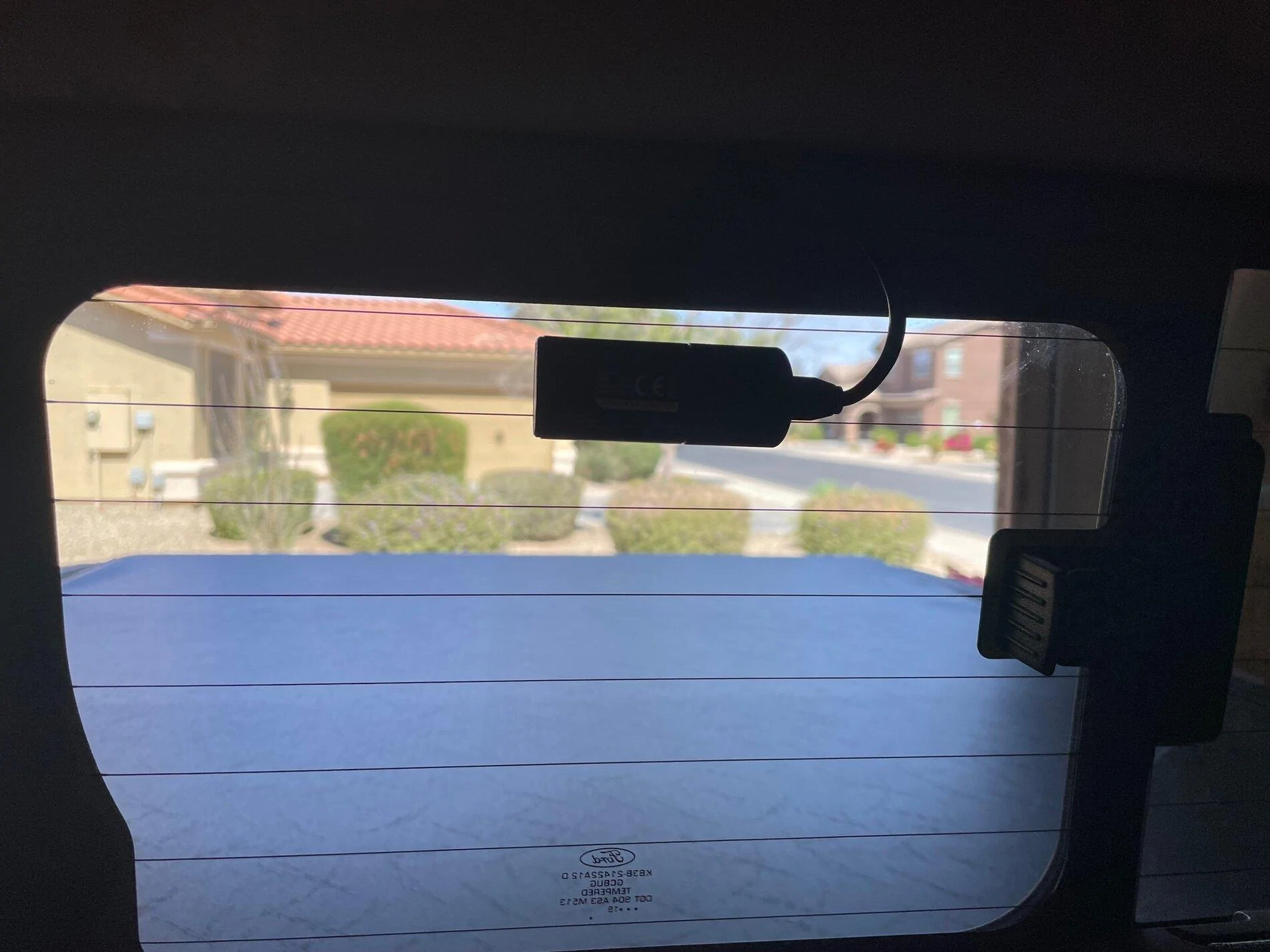 Ford Bronco Good dash cam for the dash mount IMG_4196