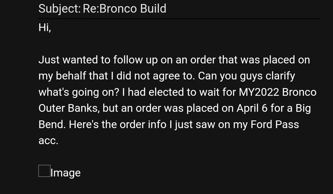 Ford Bronco Confused on order! Help Screenshot_20210629-232123~2