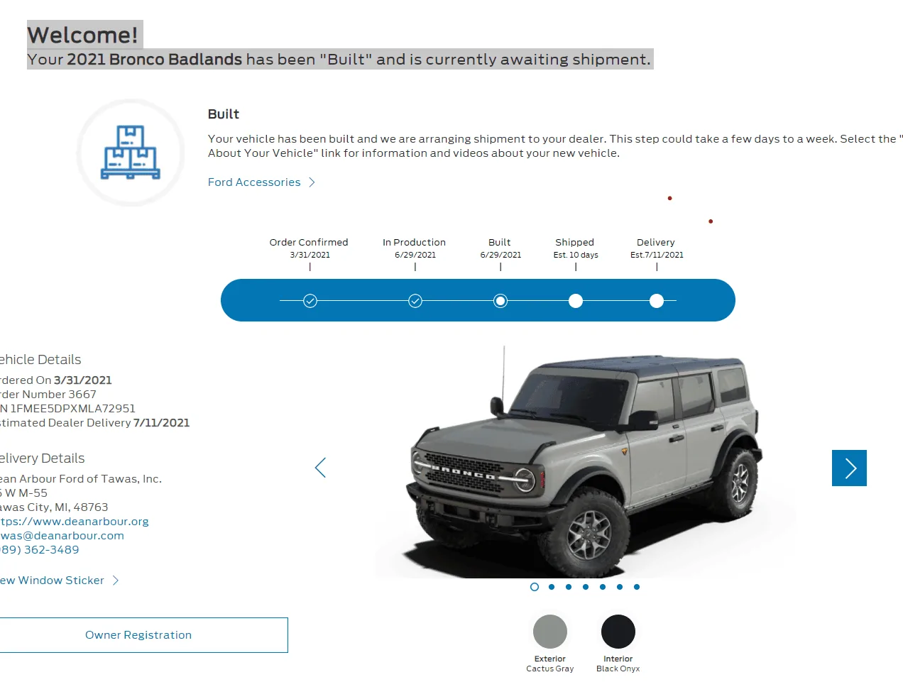 Ford Bronco MAP is packed! 1625075541923