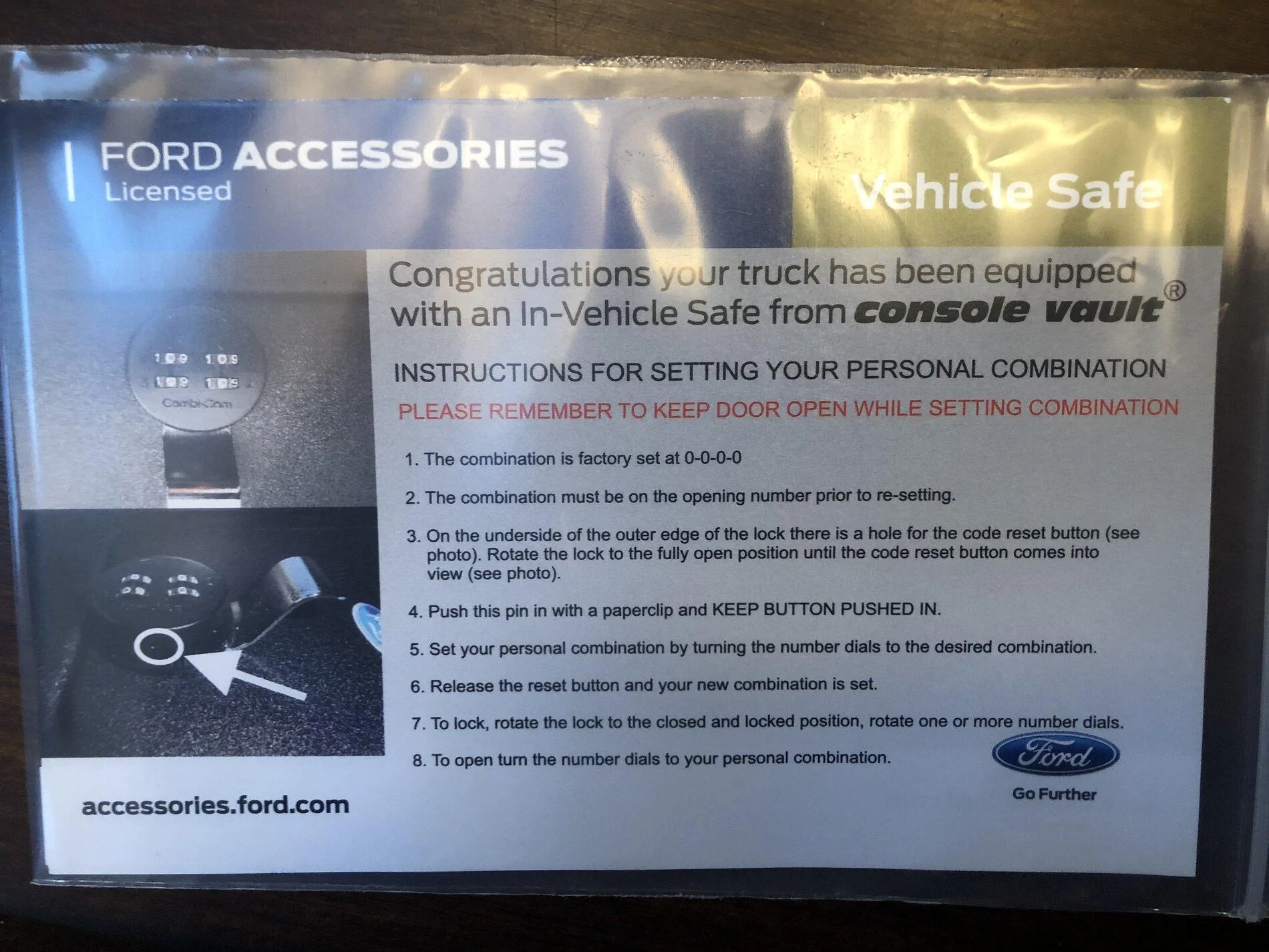 Ford Bronco Photos of Console Vault for Bronco console vault 3