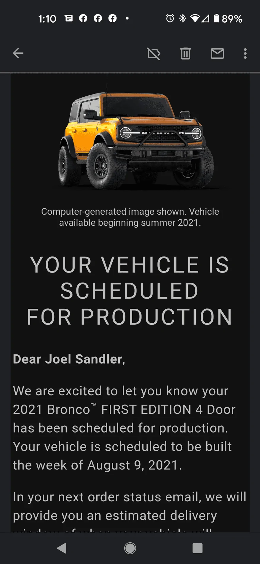 Ford Bronco July 1 Email Group! Screenshot_20210701-131000
