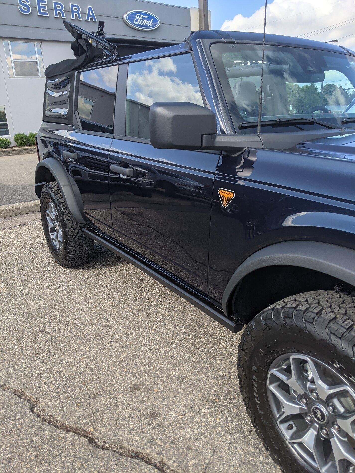 Ford Bronco Antimatter Blue 2.3L Badlands 4-Door Manual Delivered! PXL_20210701_214110347.MP