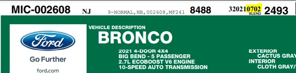 Ford Bronco Build week anxiety 1625245604999