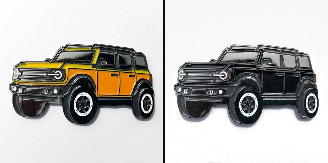 Bronco Enamel Pin (7-2-21: New Colors!) | Bronco6G - 2021+ Ford Bronco ...
