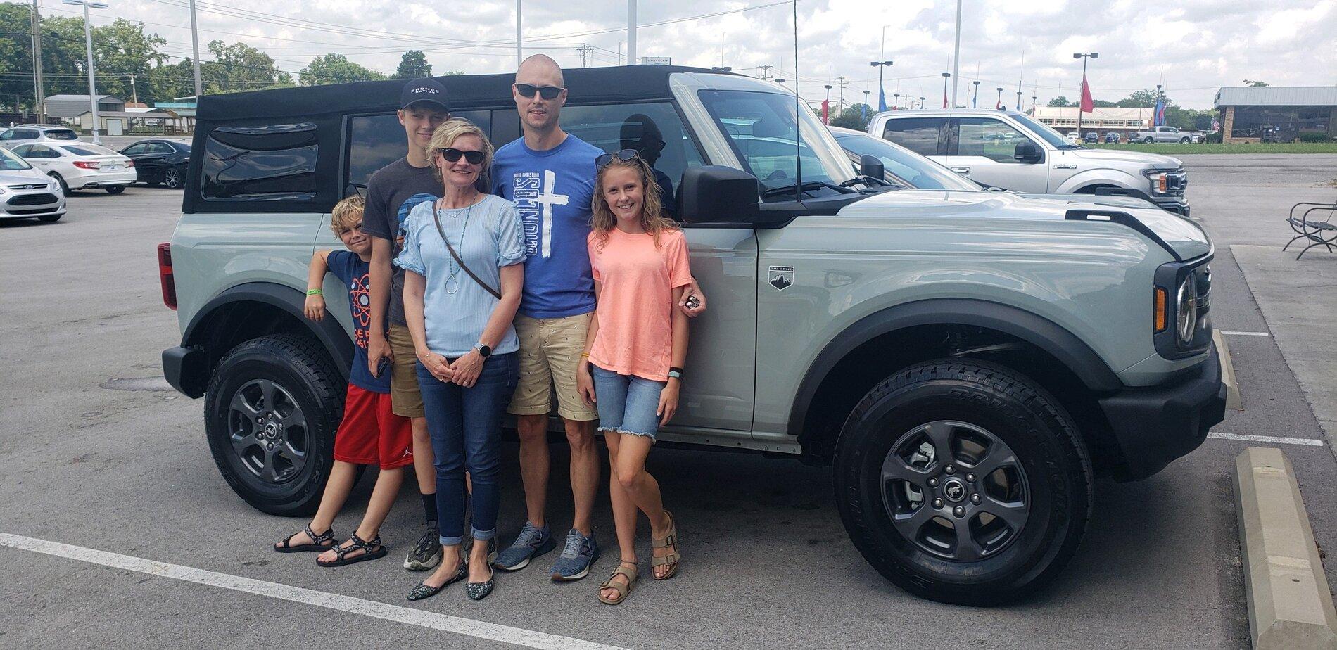 Ford Bronco Taking delivery today! 40080