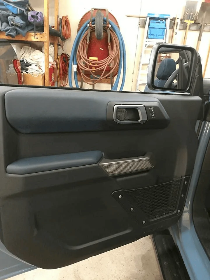 Ford Bronco Photos: Outer Banks Navy Cloth Interior 1625327697977