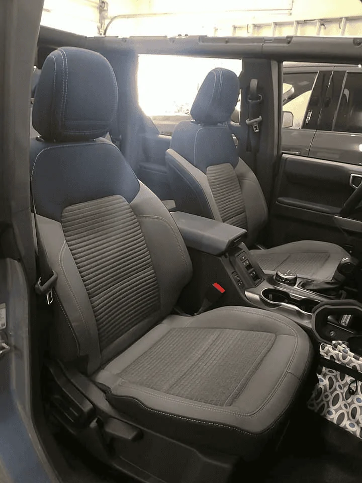 Ford Bronco Photos: Outer Banks Navy Cloth Interior 1625327710170