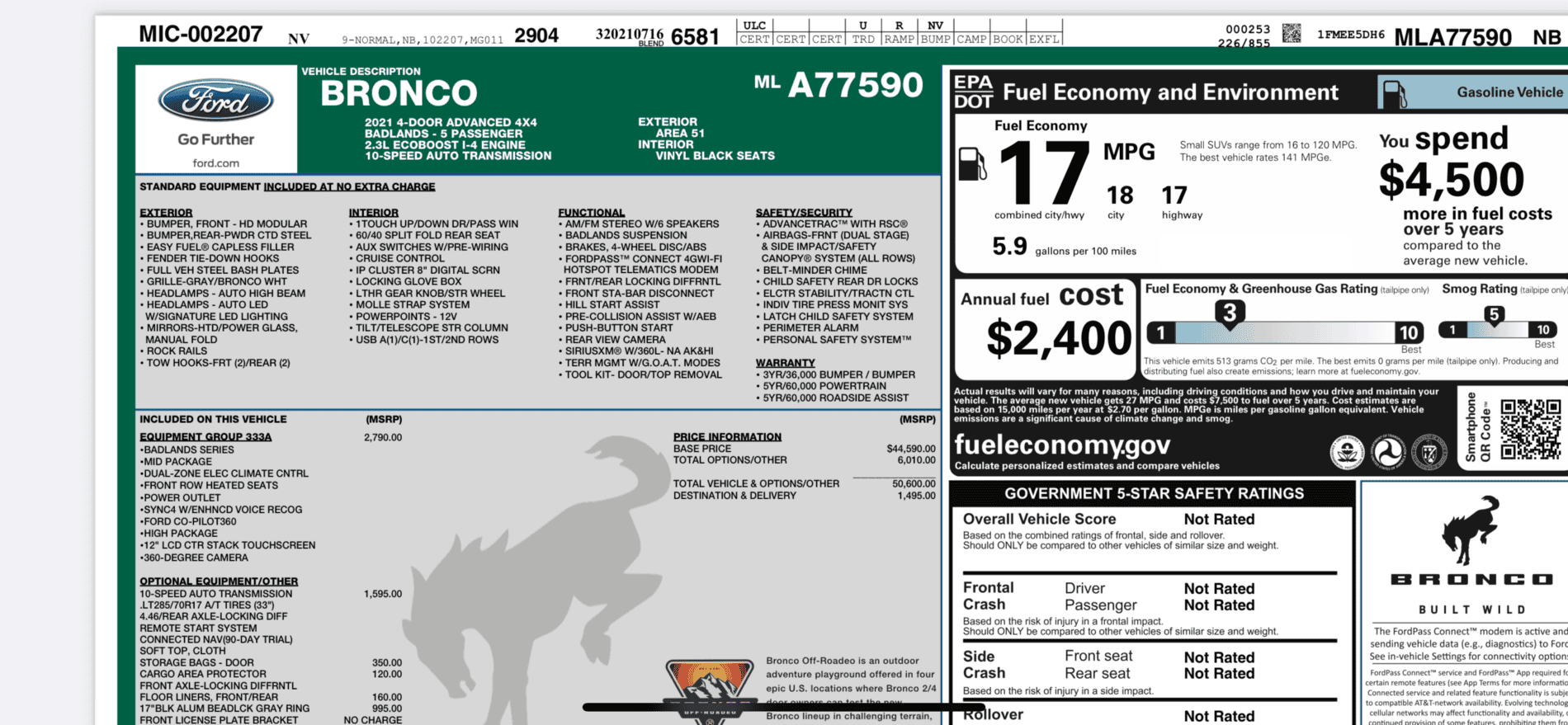 Ford Bronco Order status 1BB0CBD4-EFB0-4568-86D2-C0ECA57A48AD
