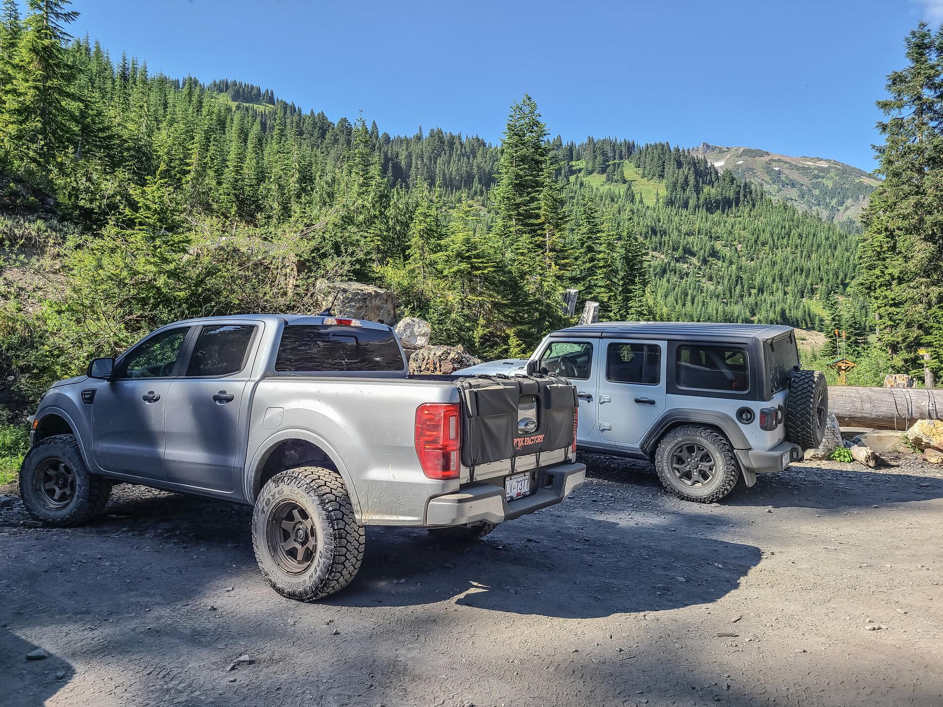 Ford Bronco Bronco Practice today with the Boy! PSX_20210703_190753