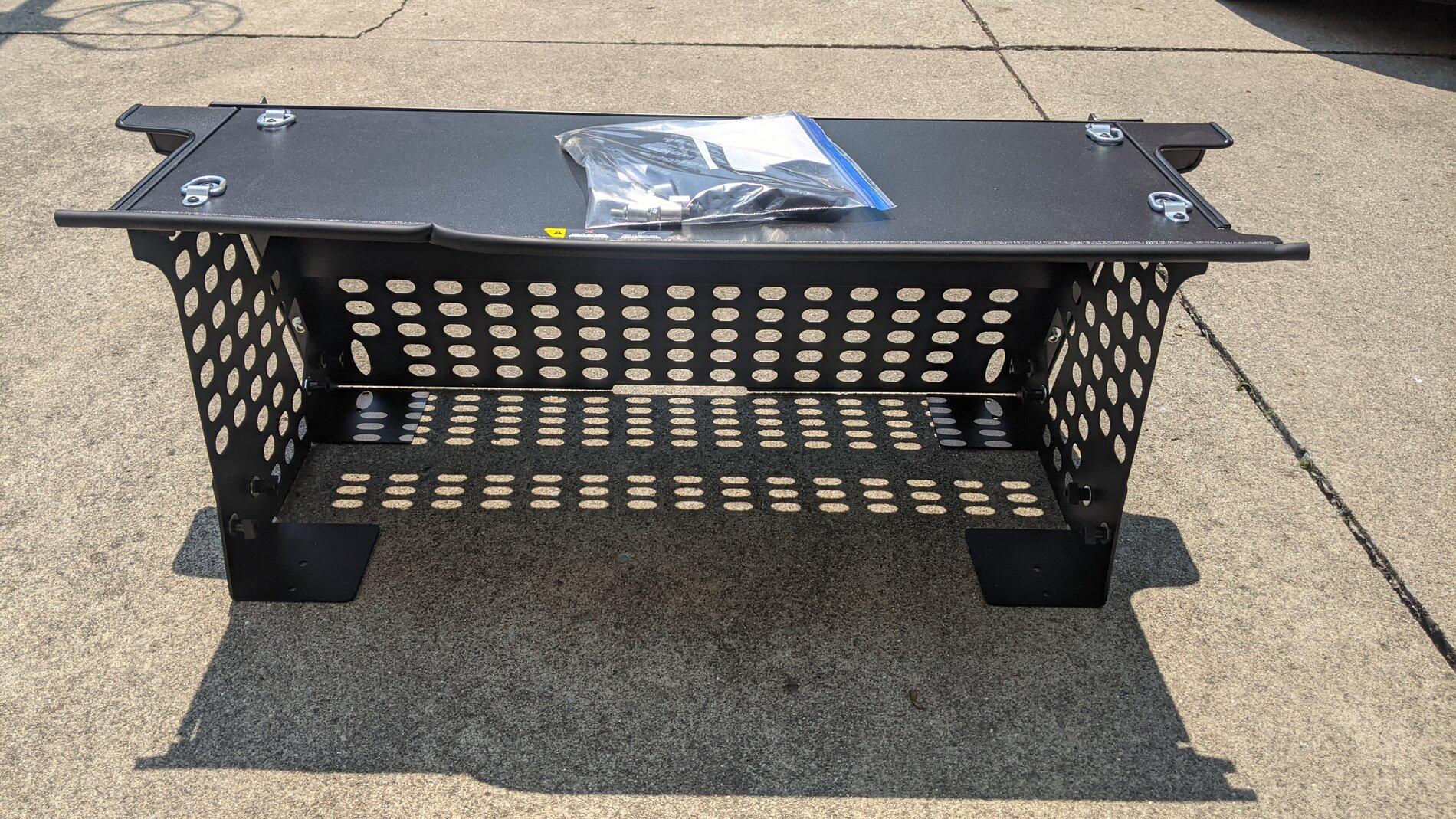 Ford Bronco Tuffy fixed lid cargo enclosure for 2-Door Bronco (VM2DZ-78115A00-A) initial review PXL_20210705_182039875