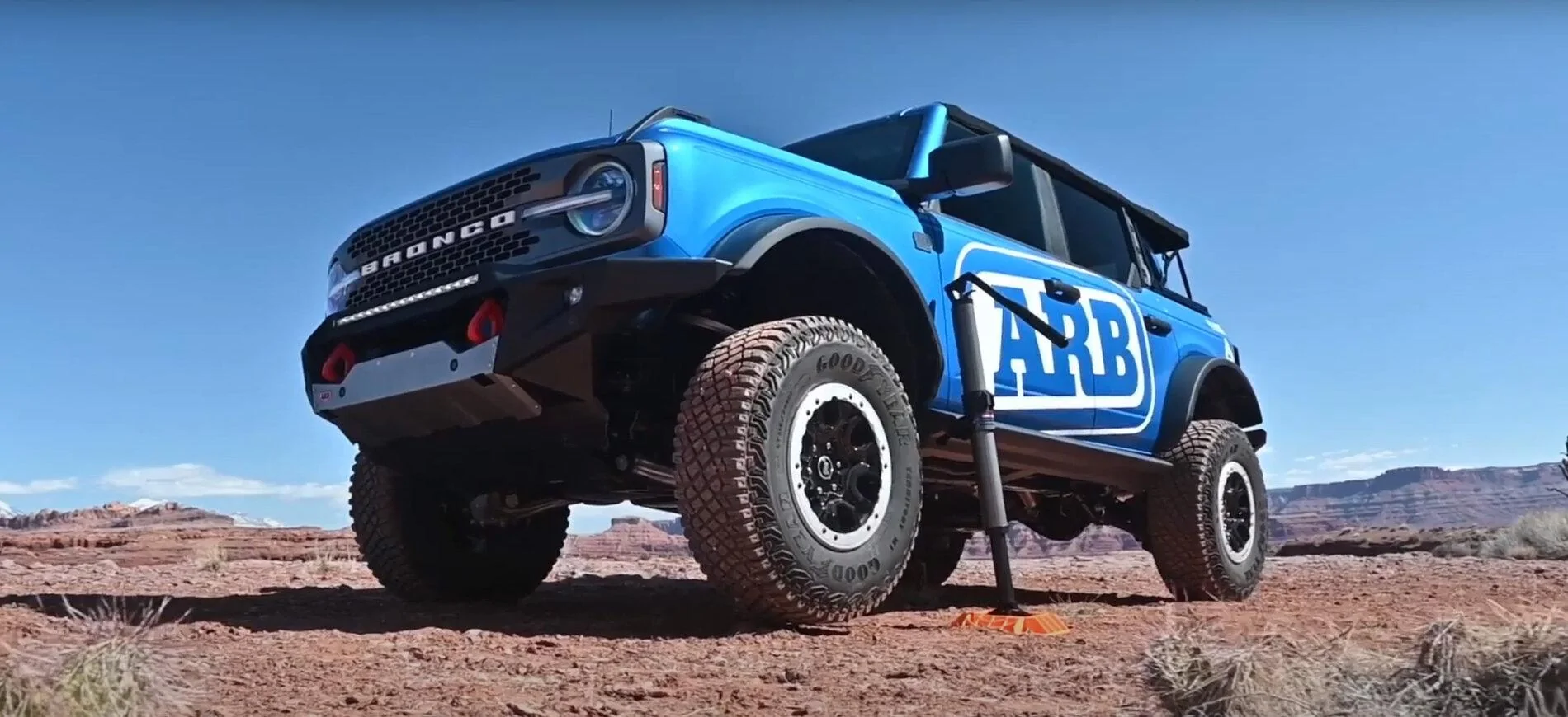 Ford Bronco Rock Rails, Side Steps, and Sliders. rails