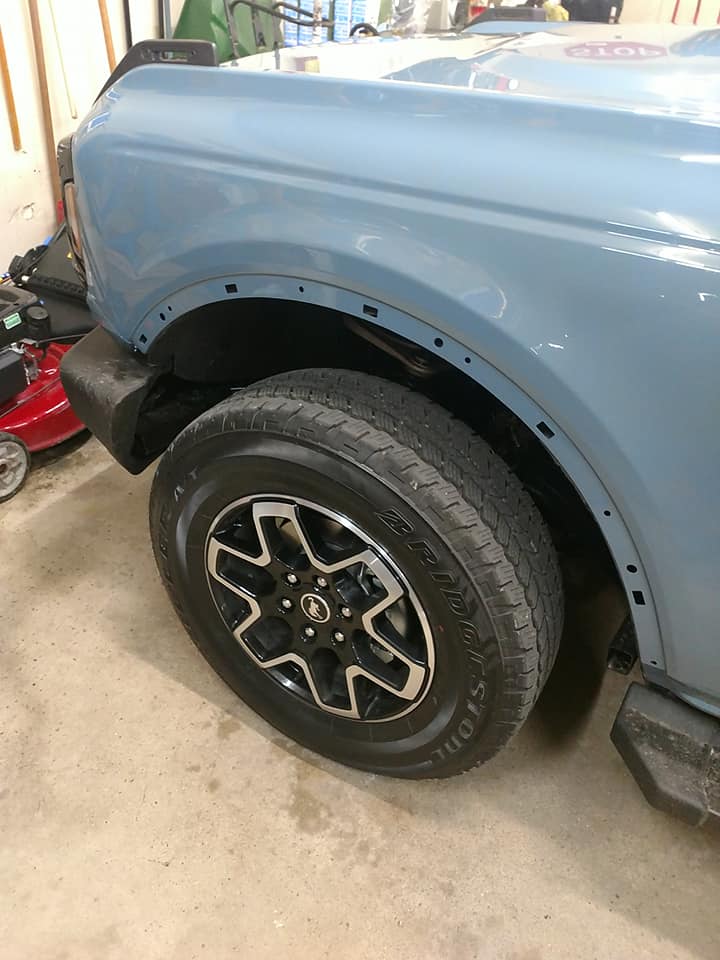 Ford Bronco Hello!!! flare removal