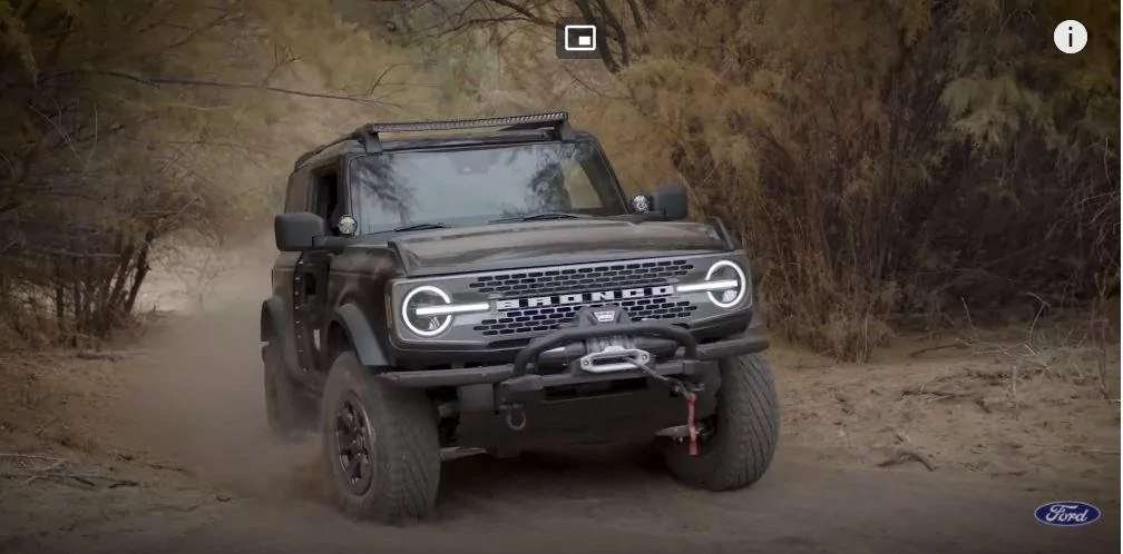 Ford Bronco New 2021 Ford Bronco Video showing all GOAT modes and 4x4 system Captur
