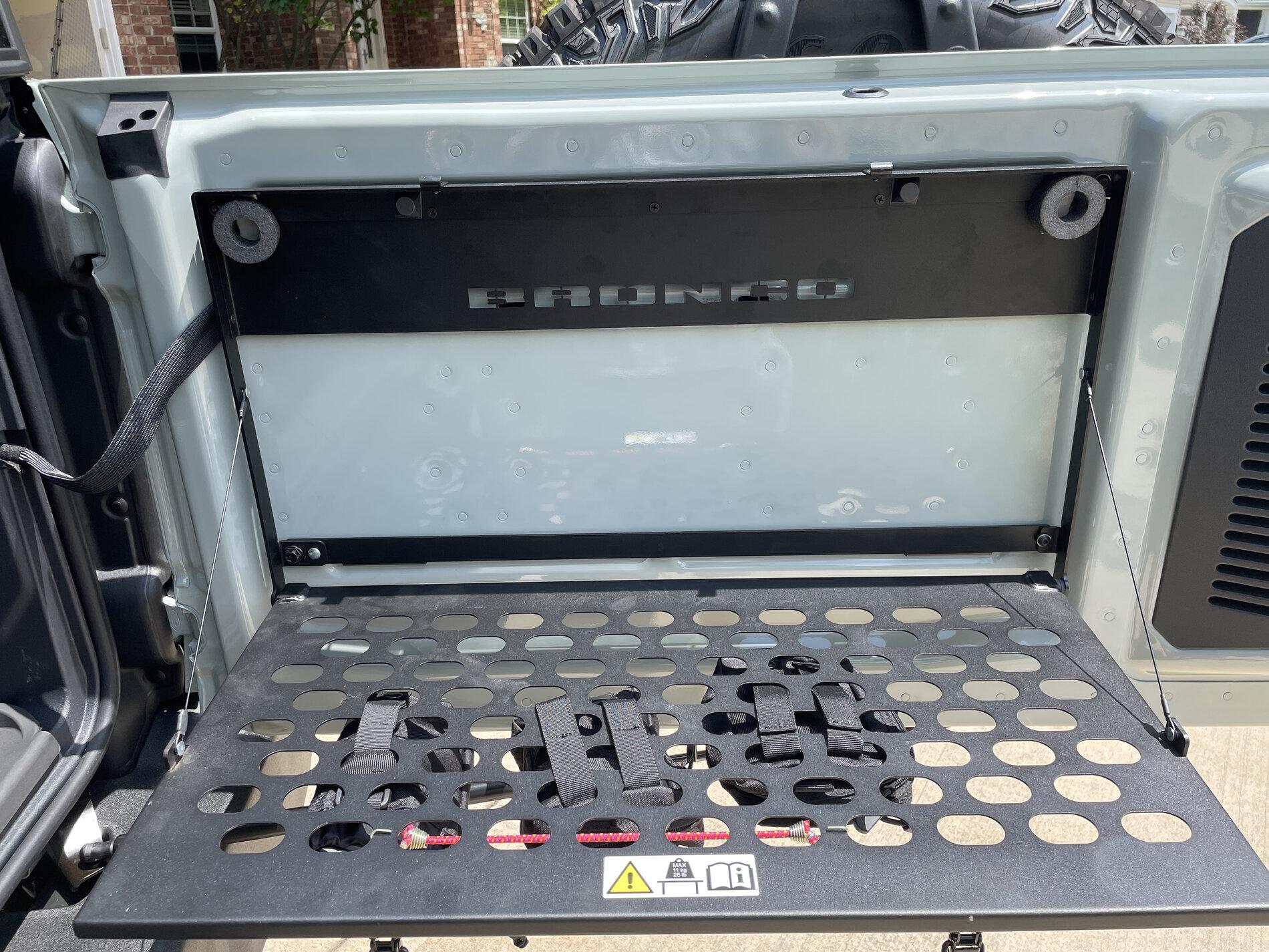 Ford Bronco Just got my Ford Folding Tailgate Table IMG_0538