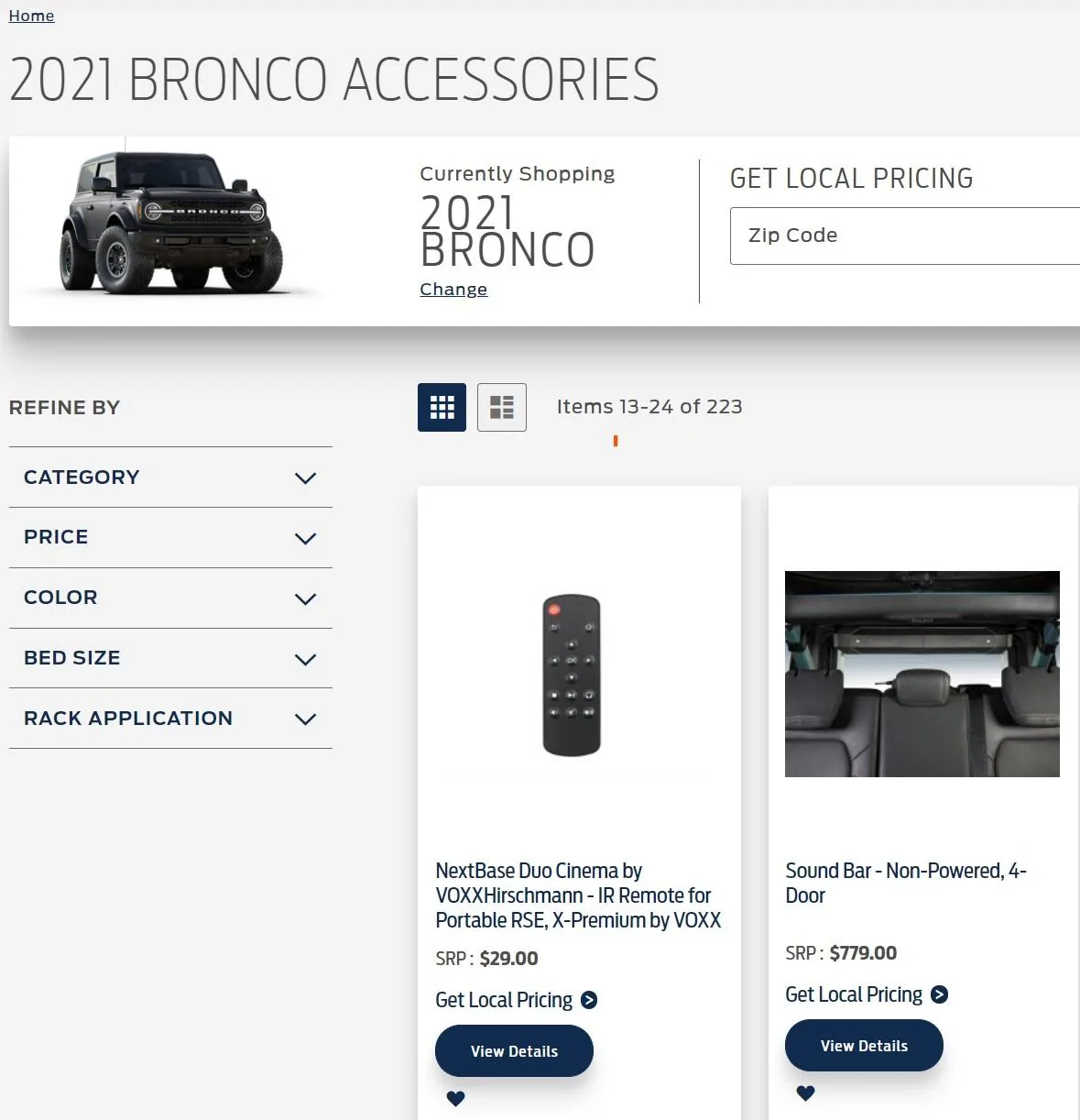 Ford Bronco Base Sound System Upgrade/Build Screenshot 2021-07-09 191328