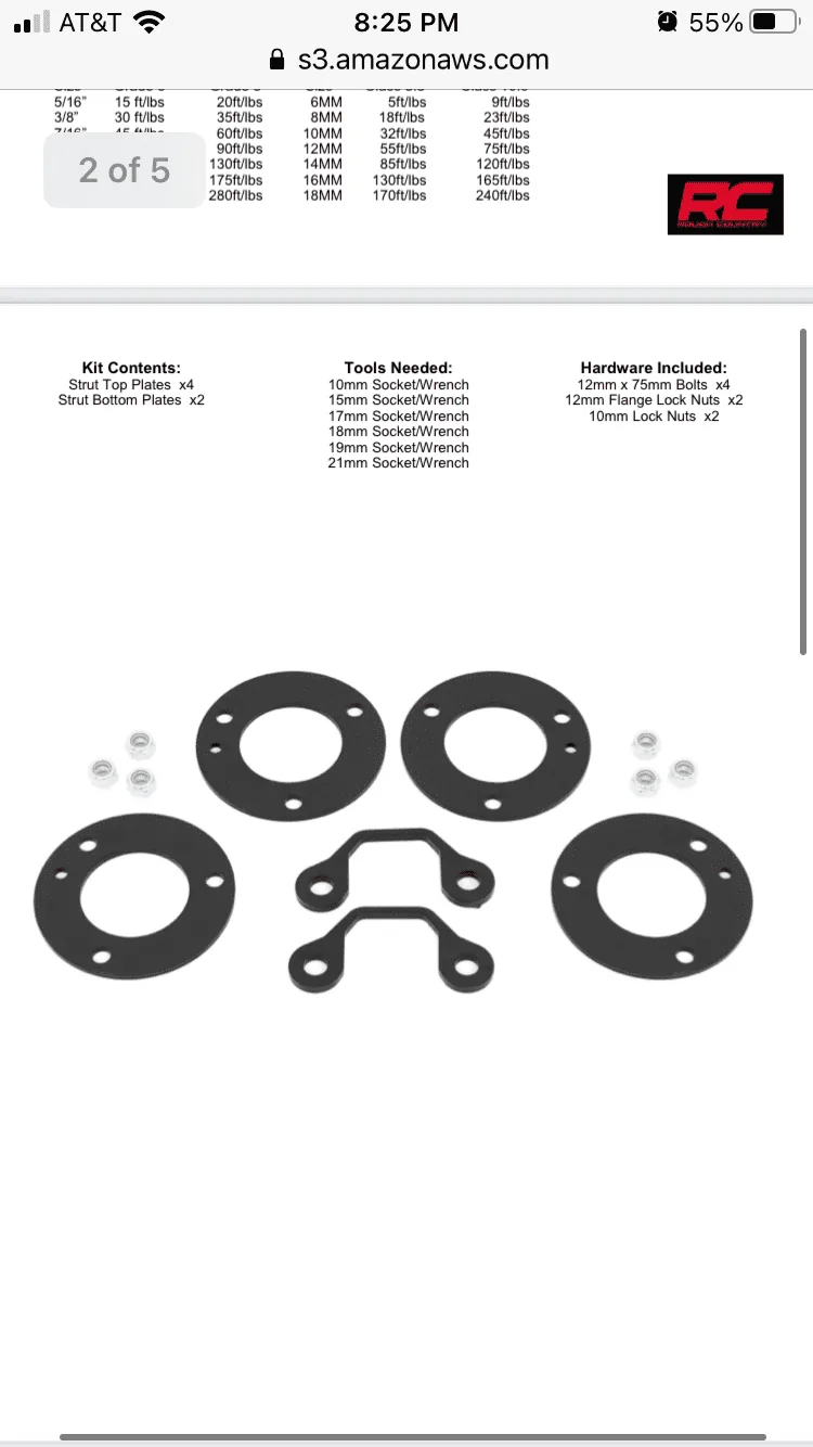 Ford Bronco Rough Country has 1" leveling kit for 2021 Bronco 4BC7472B-4598-43DF-BF53-38B41FBE5205