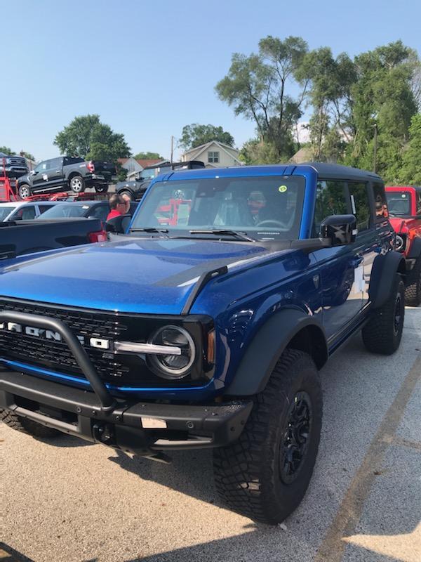 Ford Bronco Arrival of First Edition 4-Door and Wildtrak 2-Door Mannequin @ Granger IMG_8465