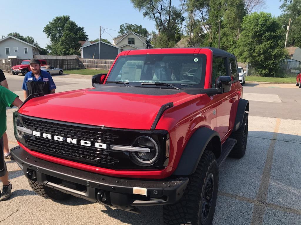 Ford Bronco Arrival of First Edition 4-Door and Wildtrak 2-Door Mannequin @ Granger IMG_8468