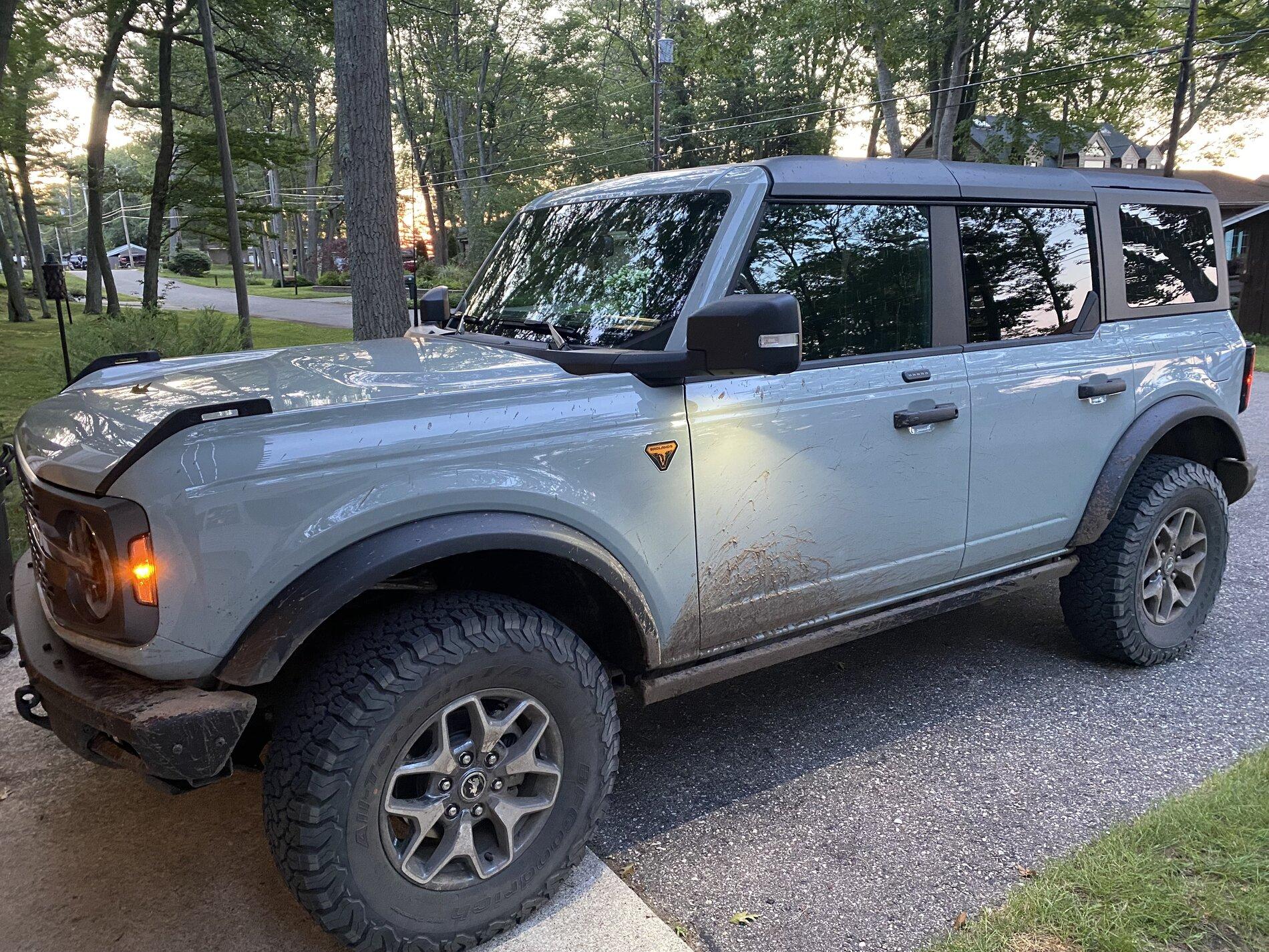 Ford Bronco Day 1 With 4Dr Badlands- Week 1 Updates 1625924519677
