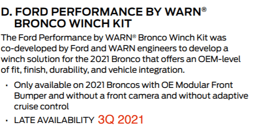 Ford Bronco Bronco 2021 Model Push Back To 2022 1625931258065