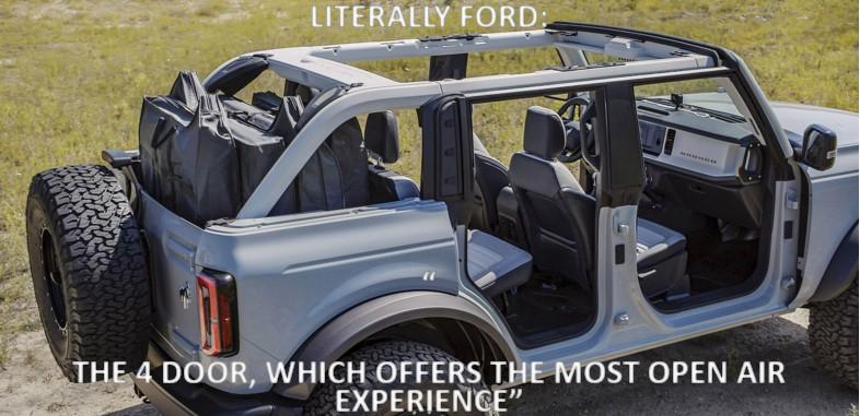 Ford Bronco Missing paint in the door jam Bronco 4dr Experience