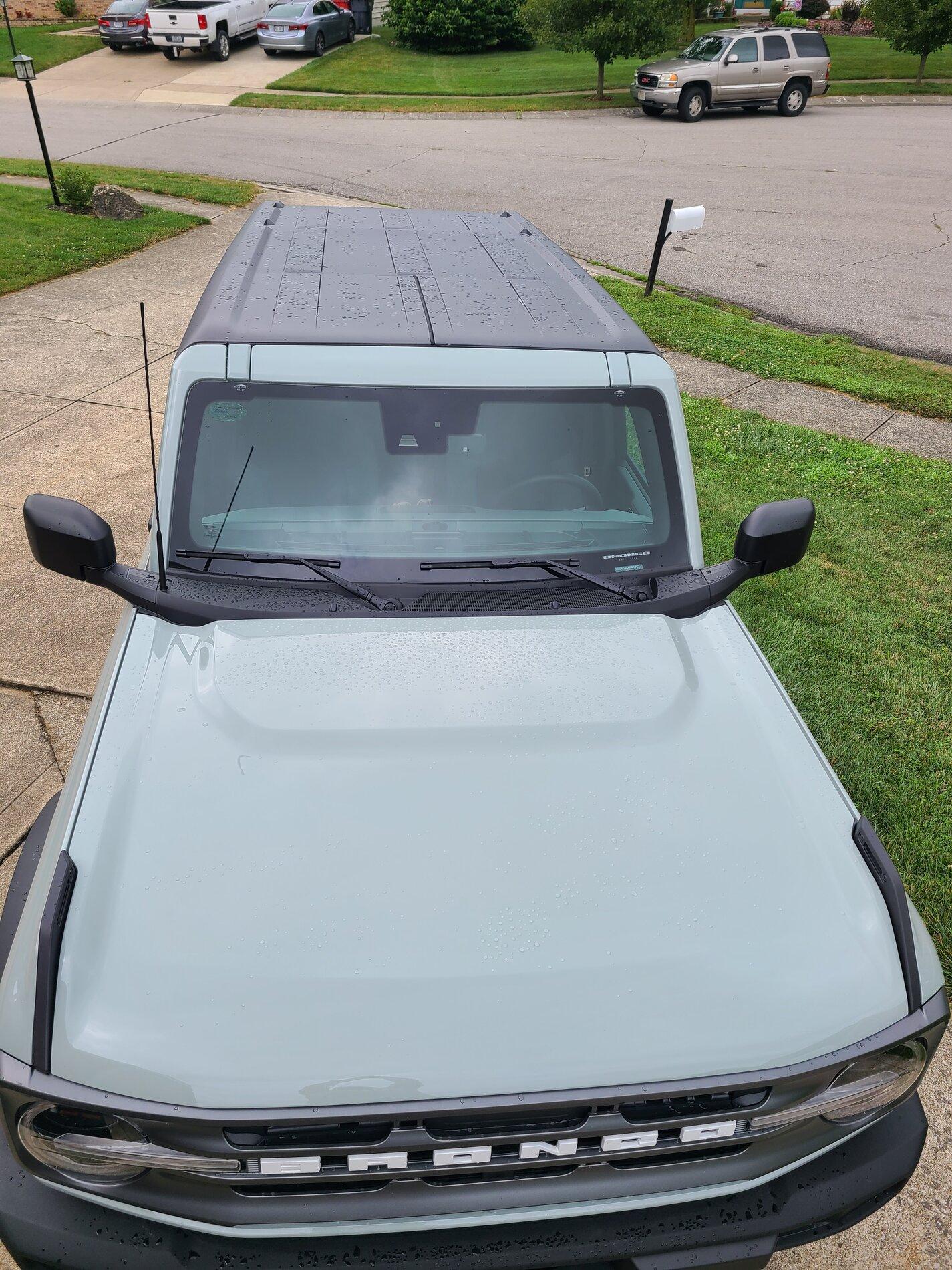 Ford Bronco Delivered MIC Hardtop Roof: Close-up Pics of Exterior, Interior Finishes 20210712_094724