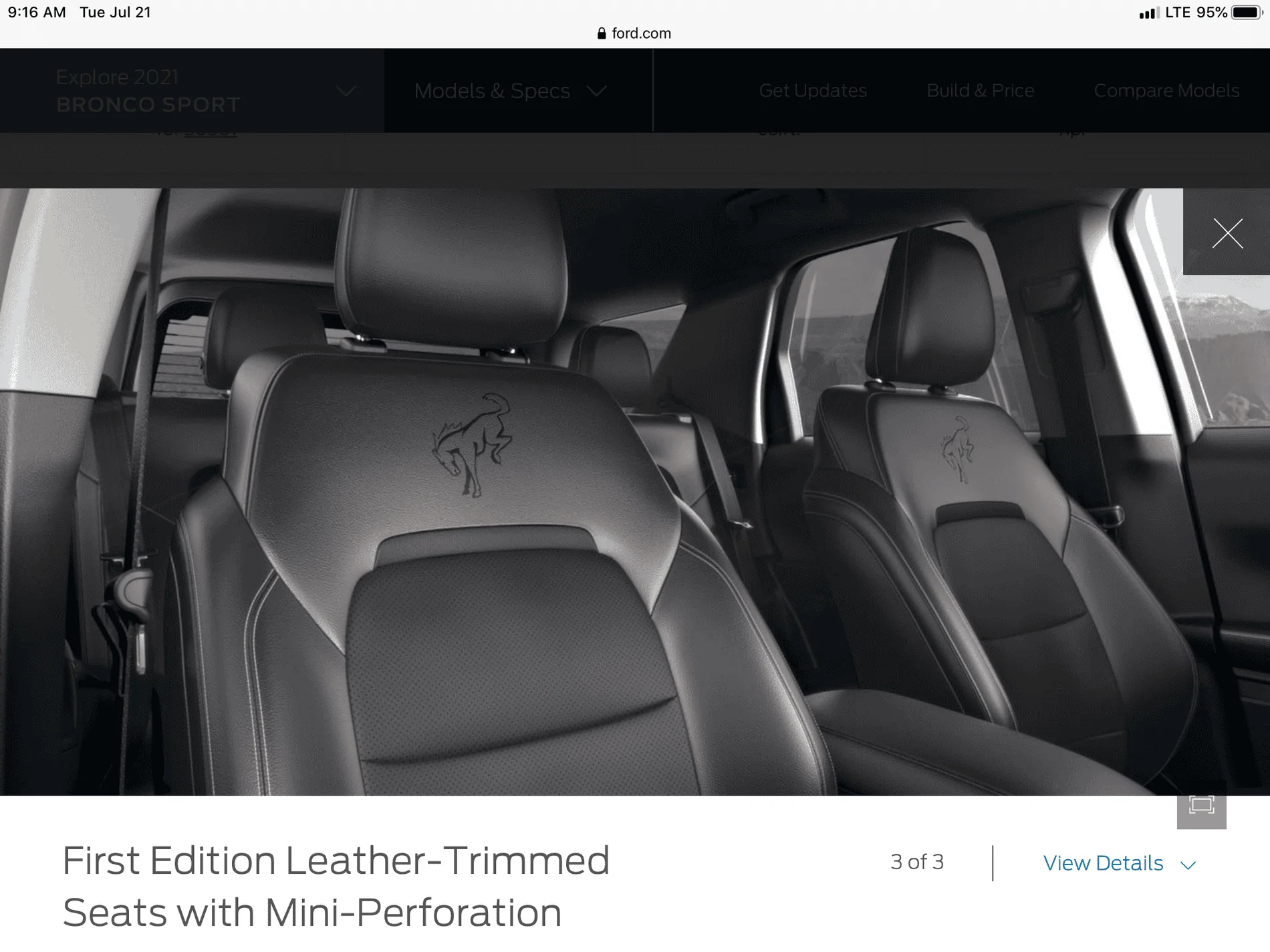 Ford Bronco First Edition interior picture leaked ? A5692BB5-4ADF-4041-AB88-F220992BFB1C