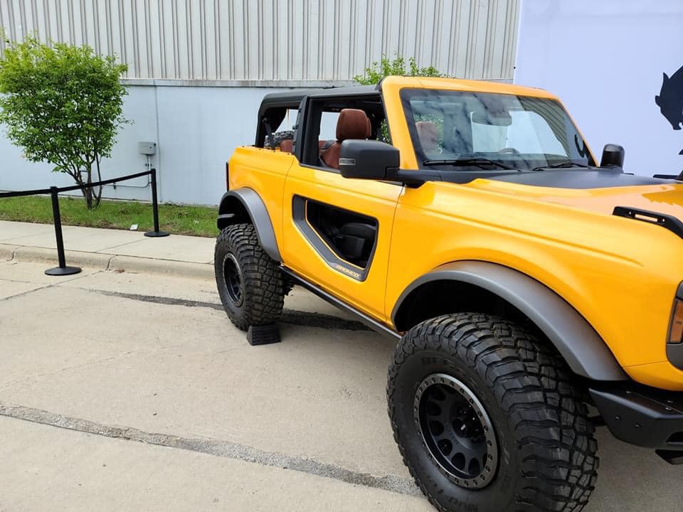 Ford Bronco Homecoming! Launch Broncos (4 Door Cactus Gray & 2 Door Cyber Orange) on public display at Michigan Assembly Plant 116018908_10219671816319293_8797553870234084889_n