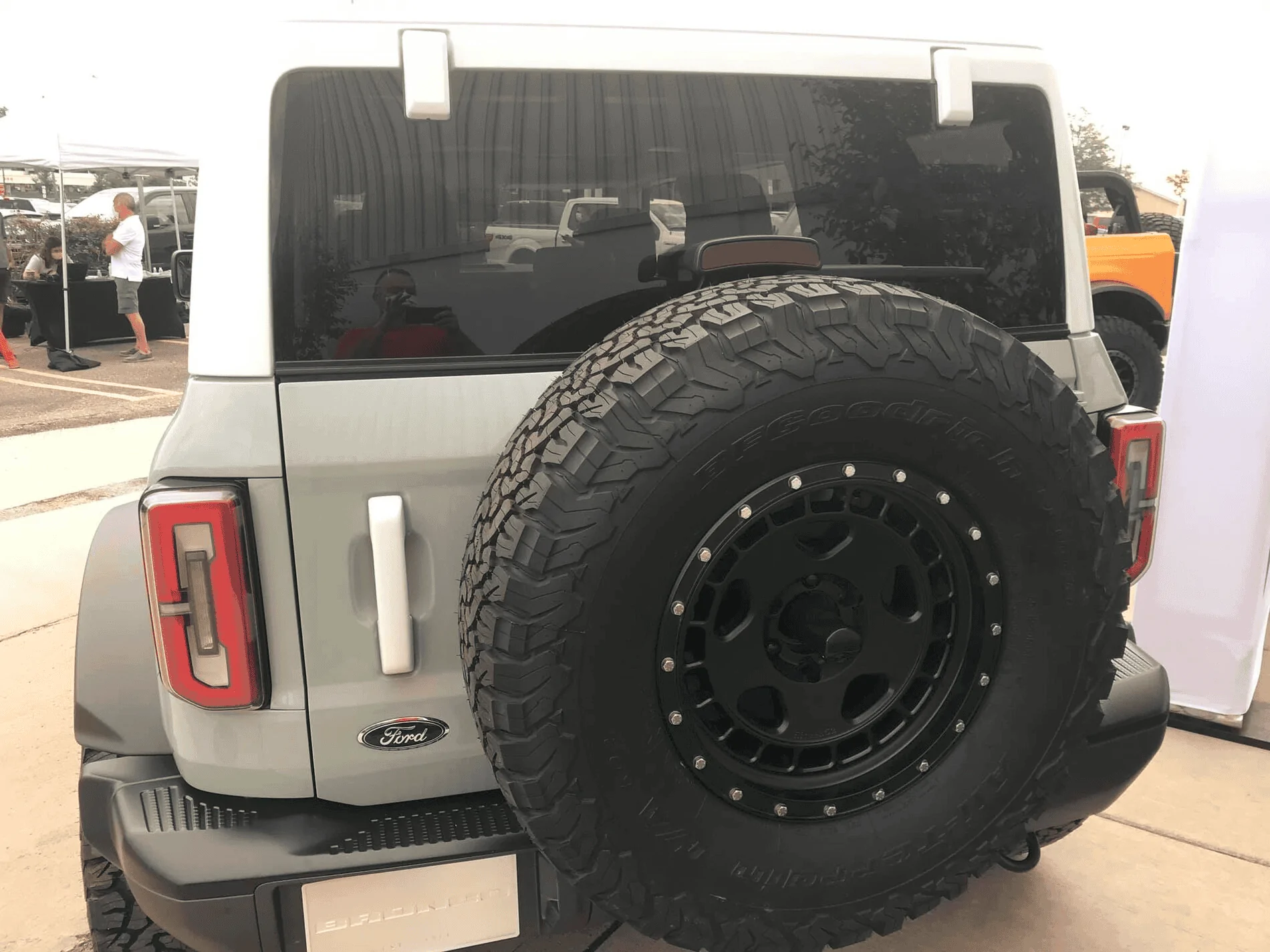 Ford Bronco Homecoming! Launch Broncos (4 Door Cactus Gray & 2 Door Cyber Orange) on public display at Michigan Assembly Plant 1595347221685
